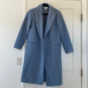 Topshop light blue coat